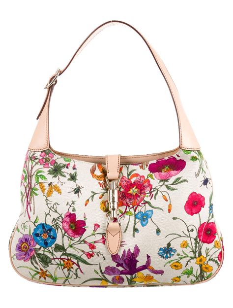 bolsa gucci floral